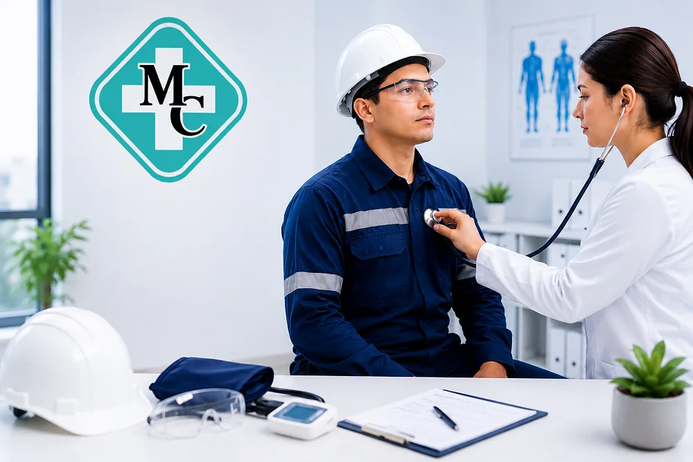 Evaluación médica preocupacional de ingreso en MediCenter