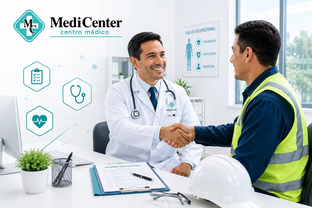 Examen médico ocupacional de retiro en MediCenter